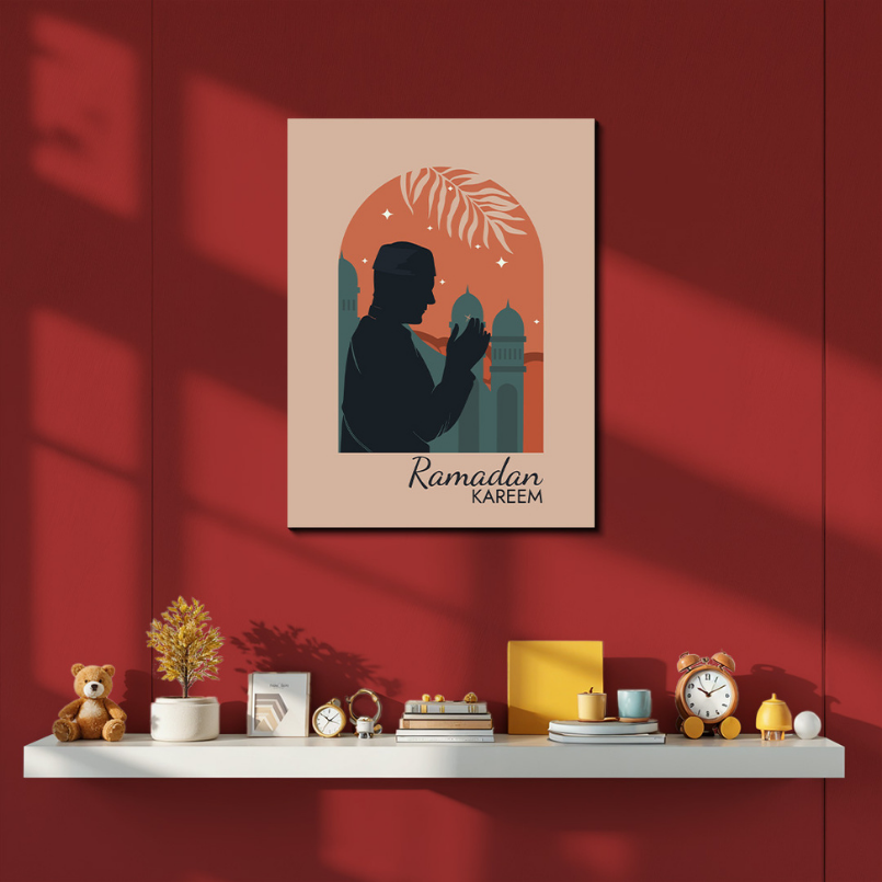 Ramadan Kareem Wood Print Wall Art