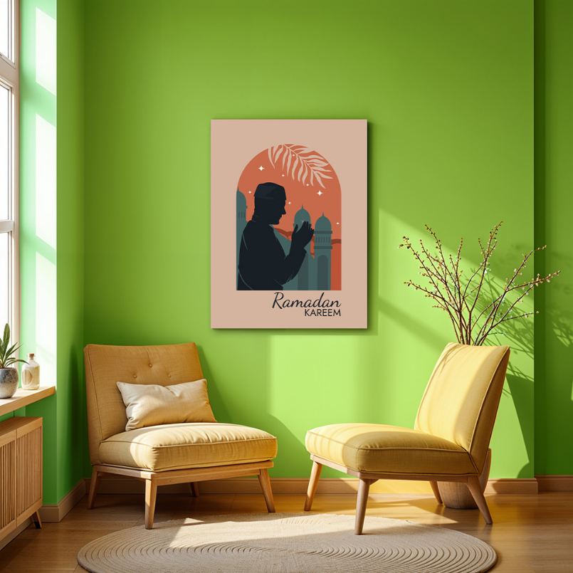 Ramadan Kareem Wood Print Wall Art