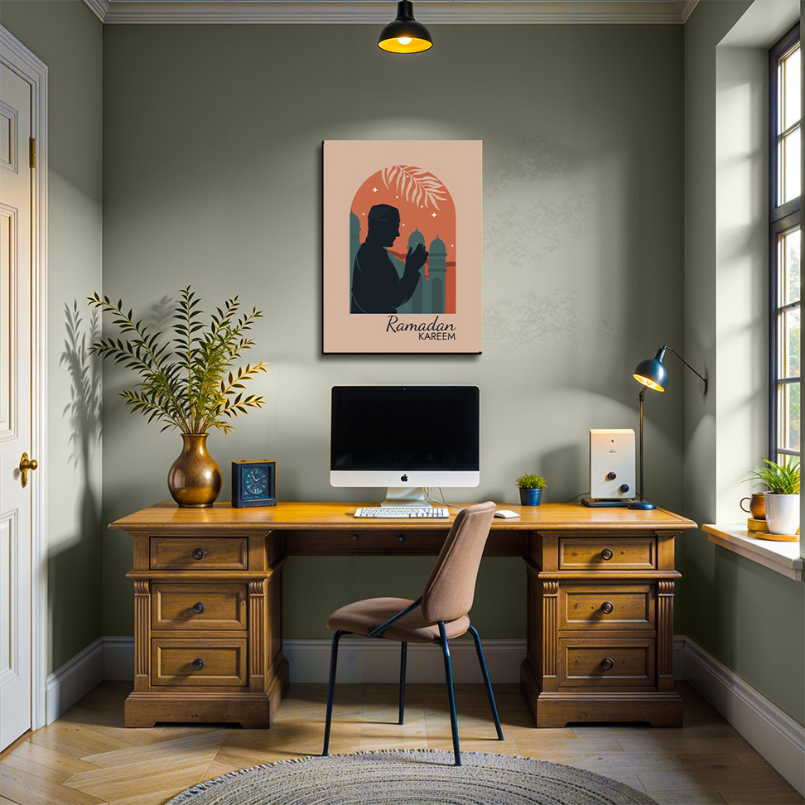Ramadan Kareem Wood Print Wall Art