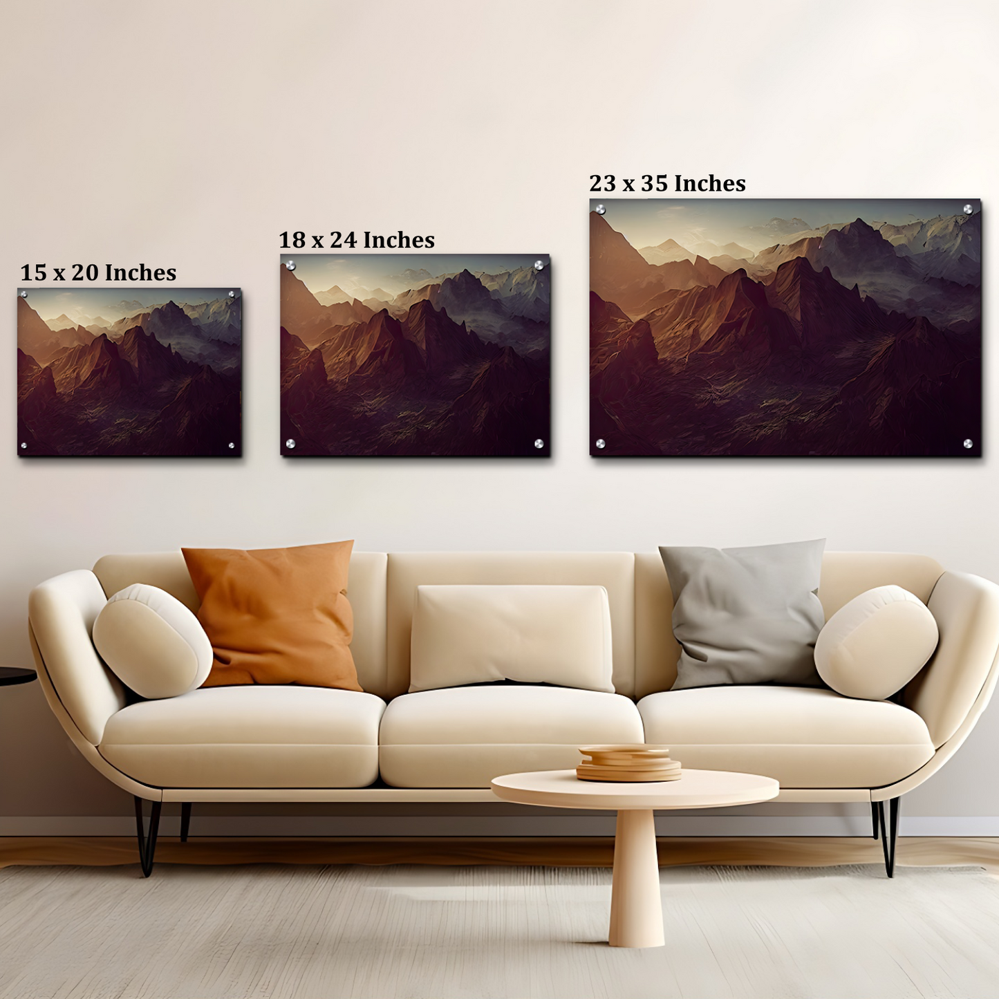 Clam Night Landscape Luxury Wall Art Painting