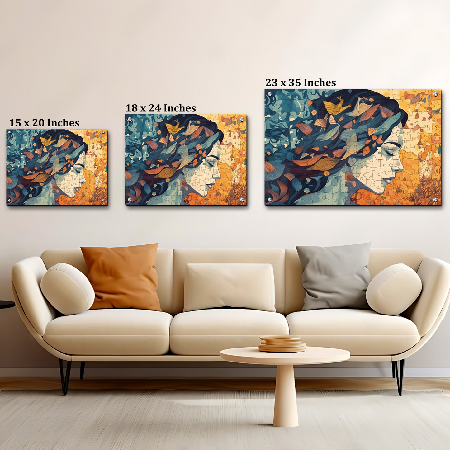 Autumn Puzzle Luxury Wall Art Painting