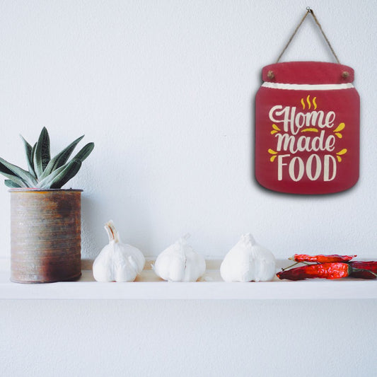 Wooden Jar Shaped Wall Hangings