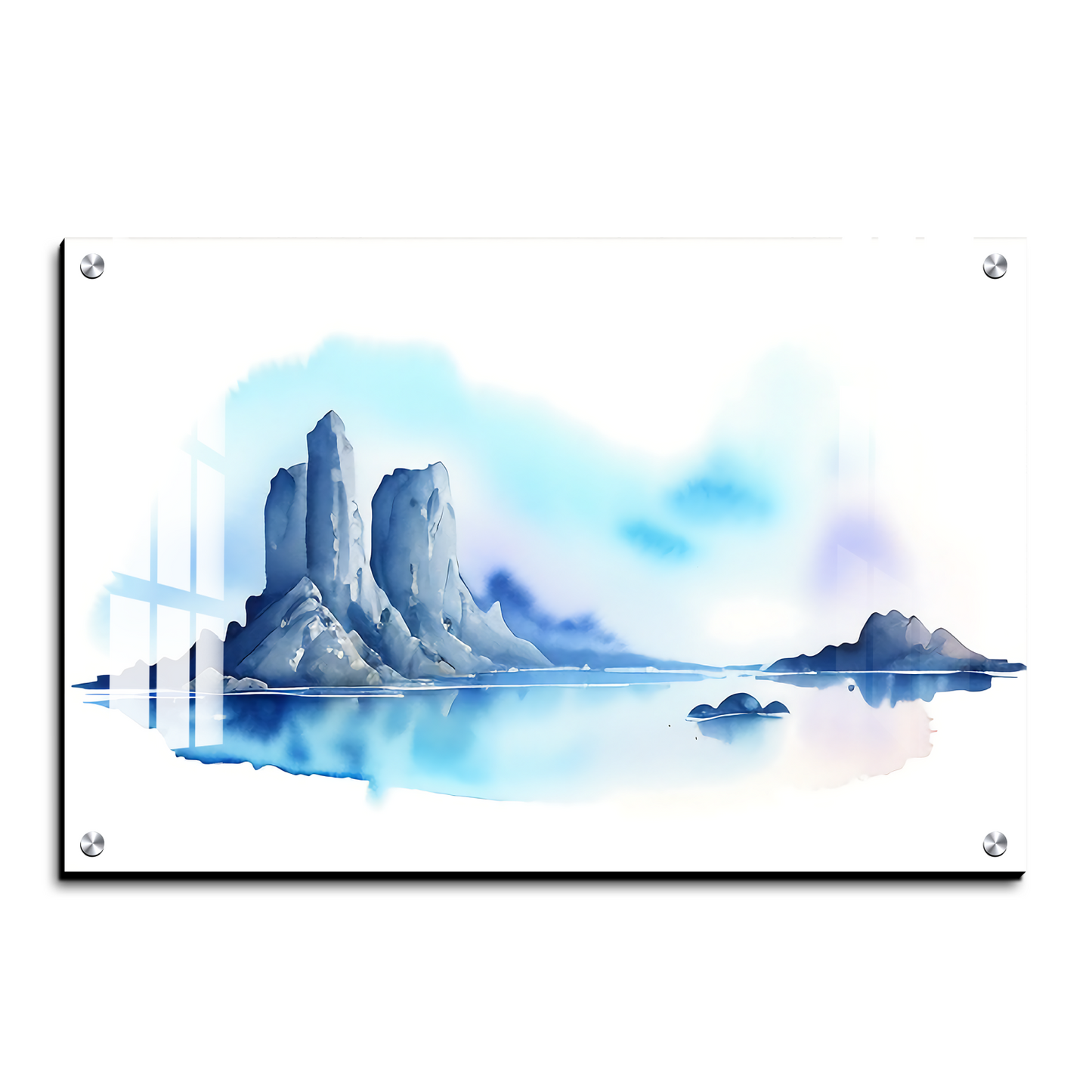 Blue Artistic and Creative Luxury Wall Art Painting