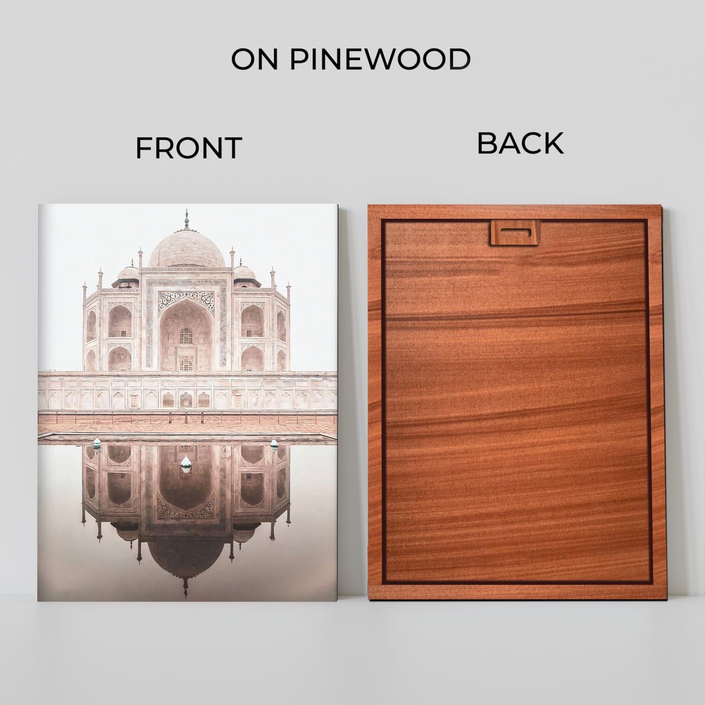 TajMahal Wood Print Wall Art