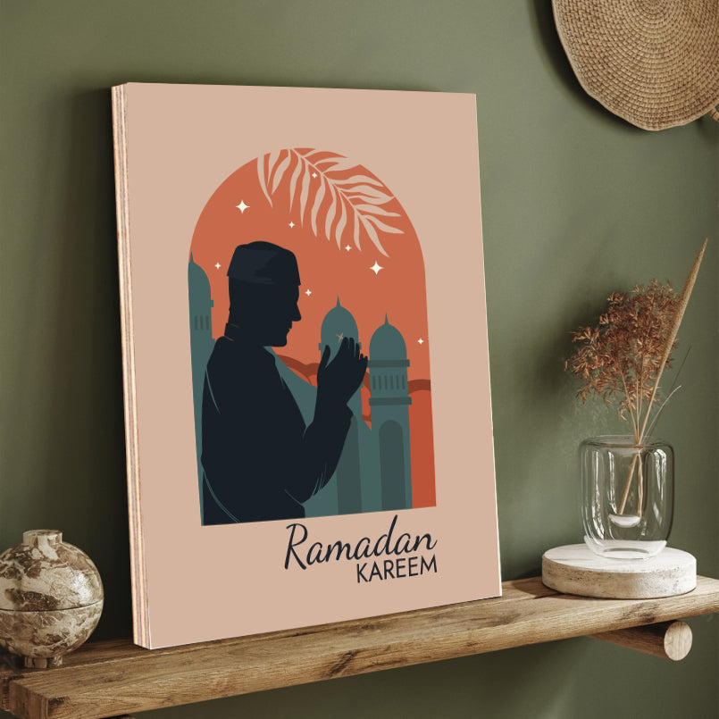 Ramadan Kareem Wood Print Wall Art