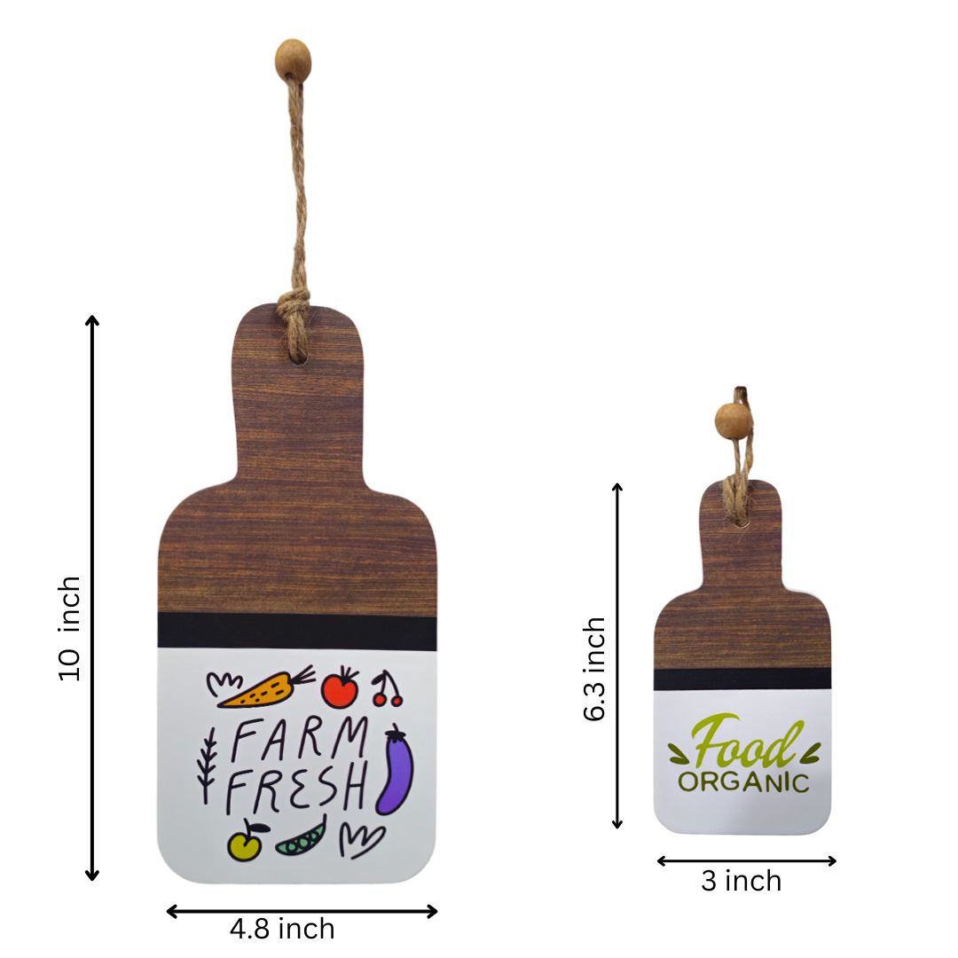 Farm Fresh & Food Organic Wall Hanging and Decorative item