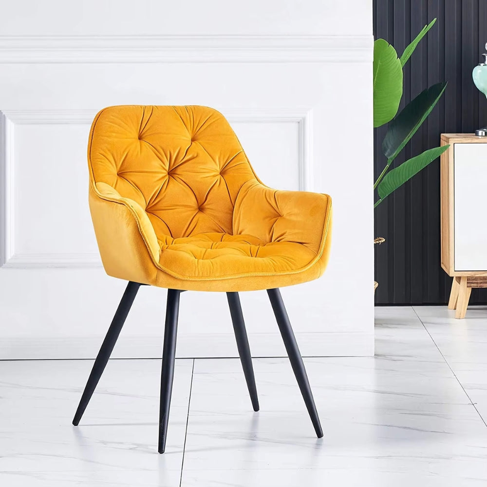 Velvet Soft Nordic Thick Luxury Padded Armchair