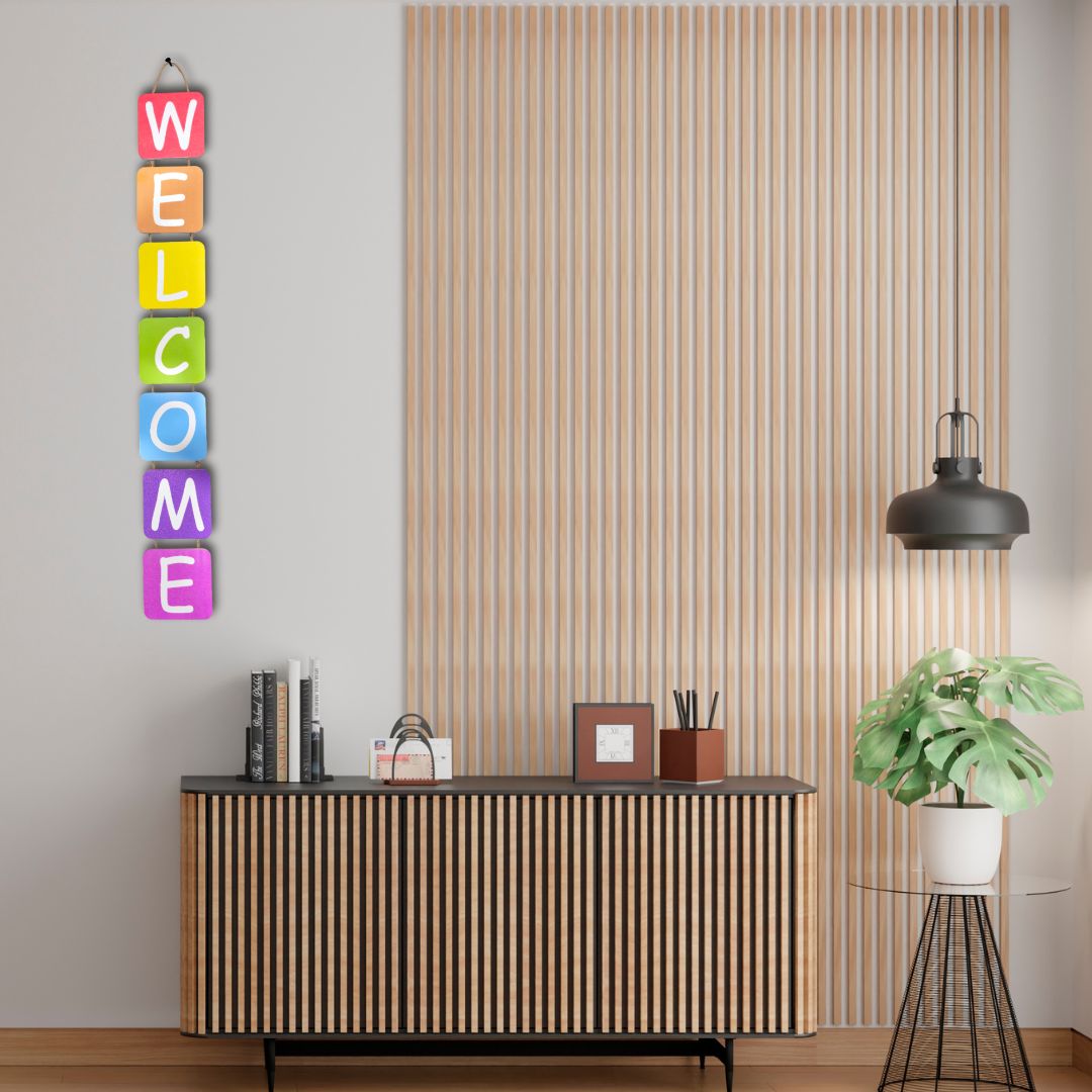 Welcome Home Wooden Wall Hanging