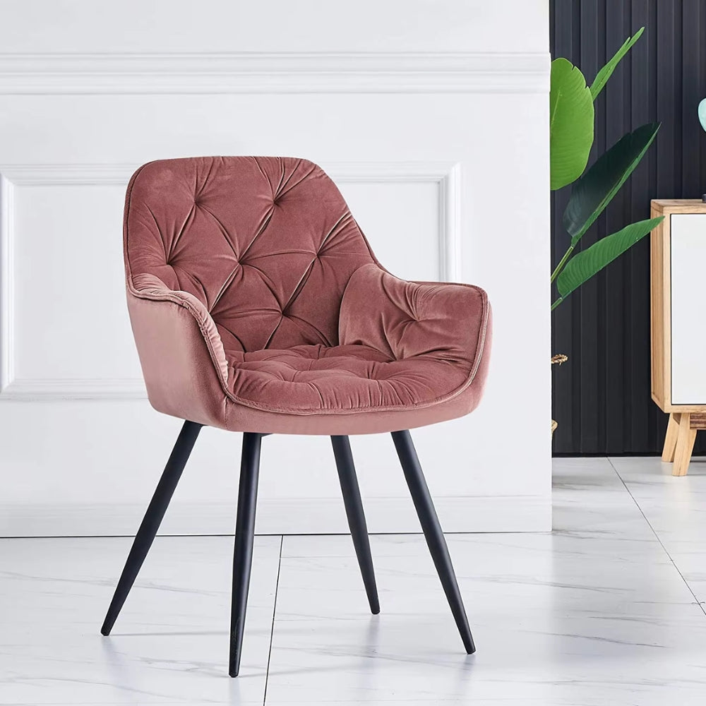 Velvet Soft Nordic Thick Luxury Padded Armchair