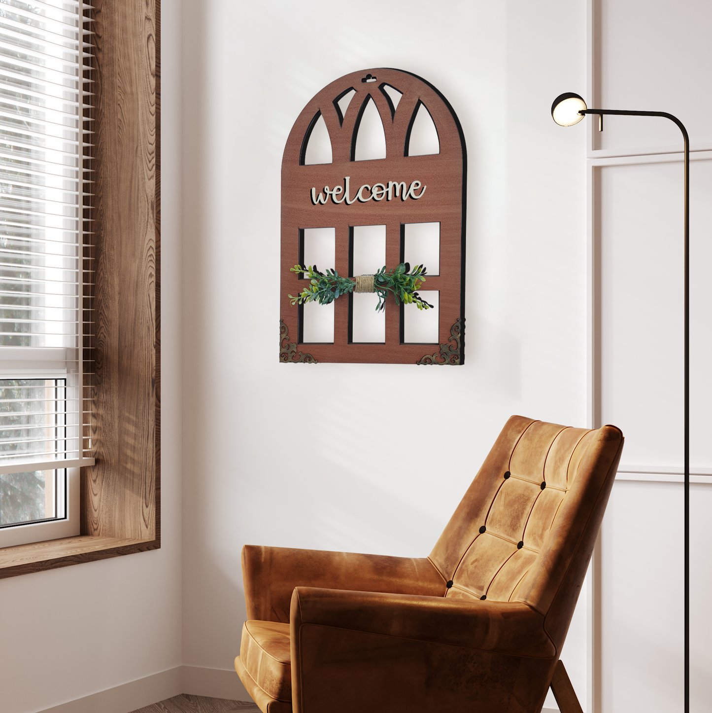 Welcome Window Wall Art