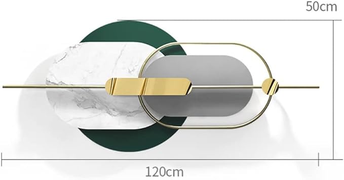 Multi Layer 3D Colorful Luxurious Metal Wall Art