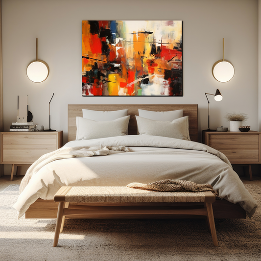 Colorful Abstract Luxury Wall Art Painting
