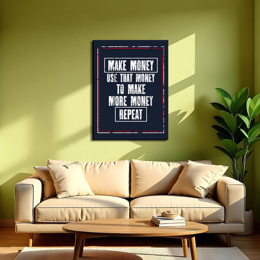 Traders Inspired Quotes Wood Print Wall Art