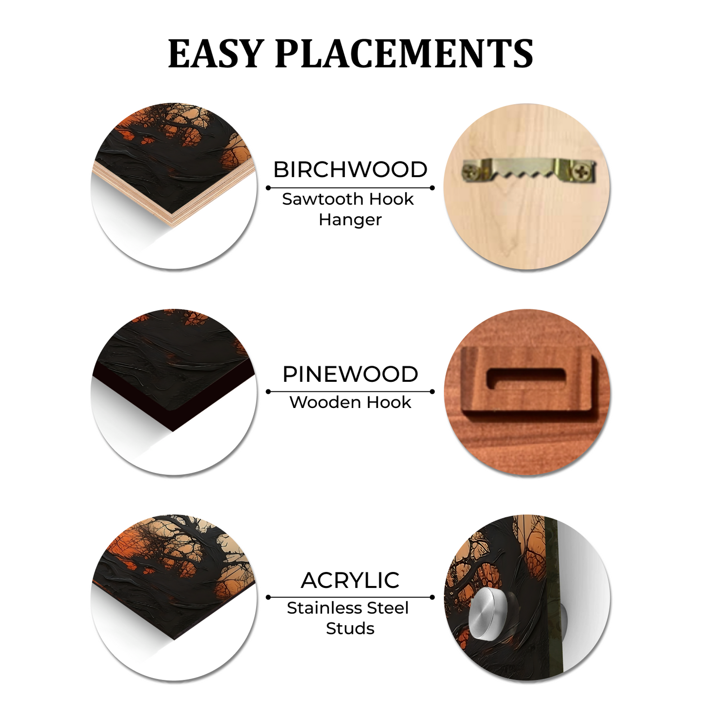 Gothic Tree Luxury Wall Art Painting