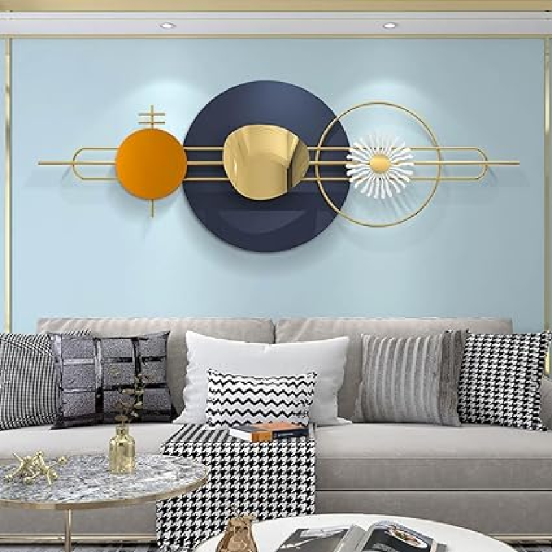 Multi Layer Flower 3D Metal Wall Art