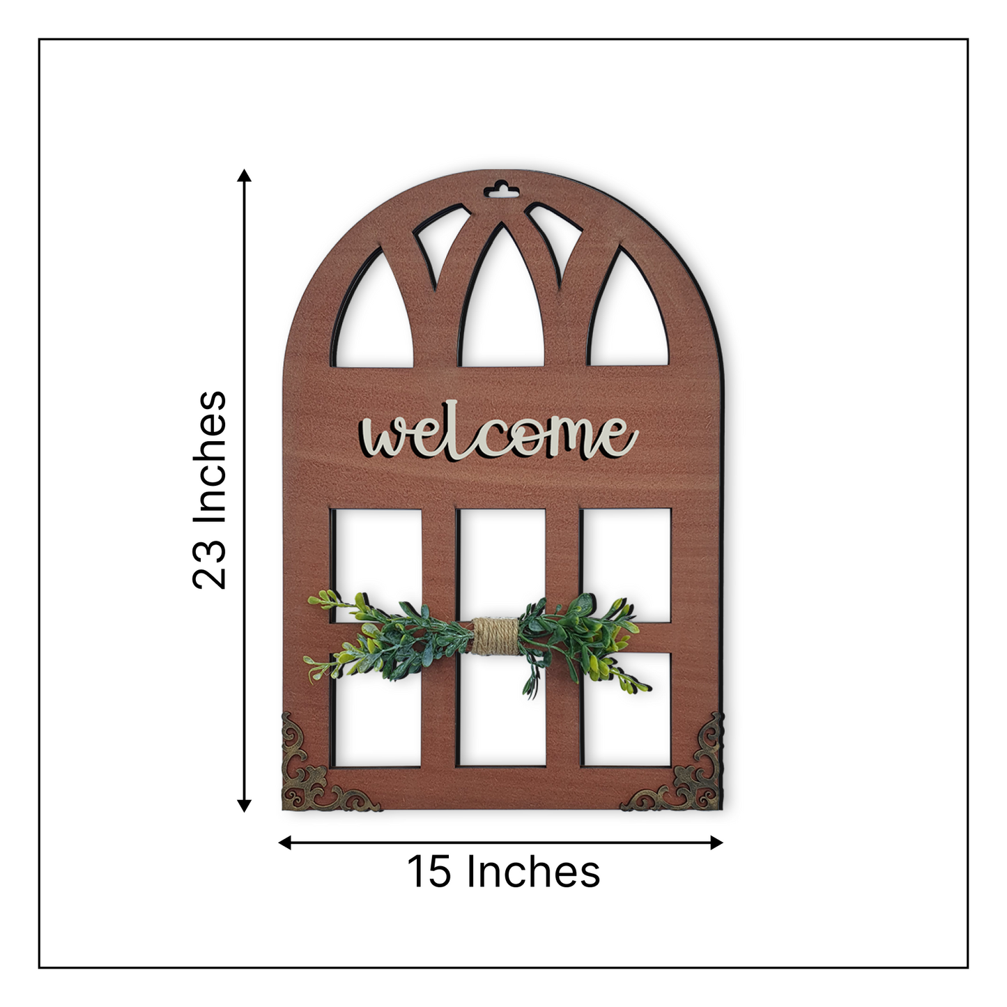 Welcome Window Wall Art