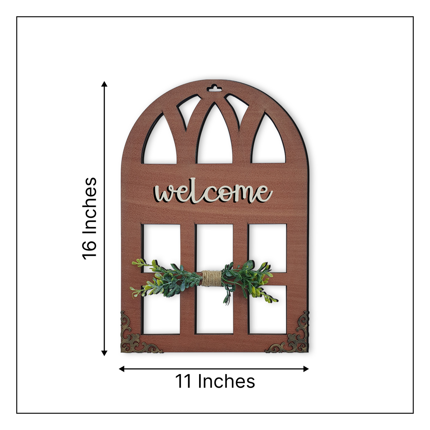 Welcome Window Wall Art