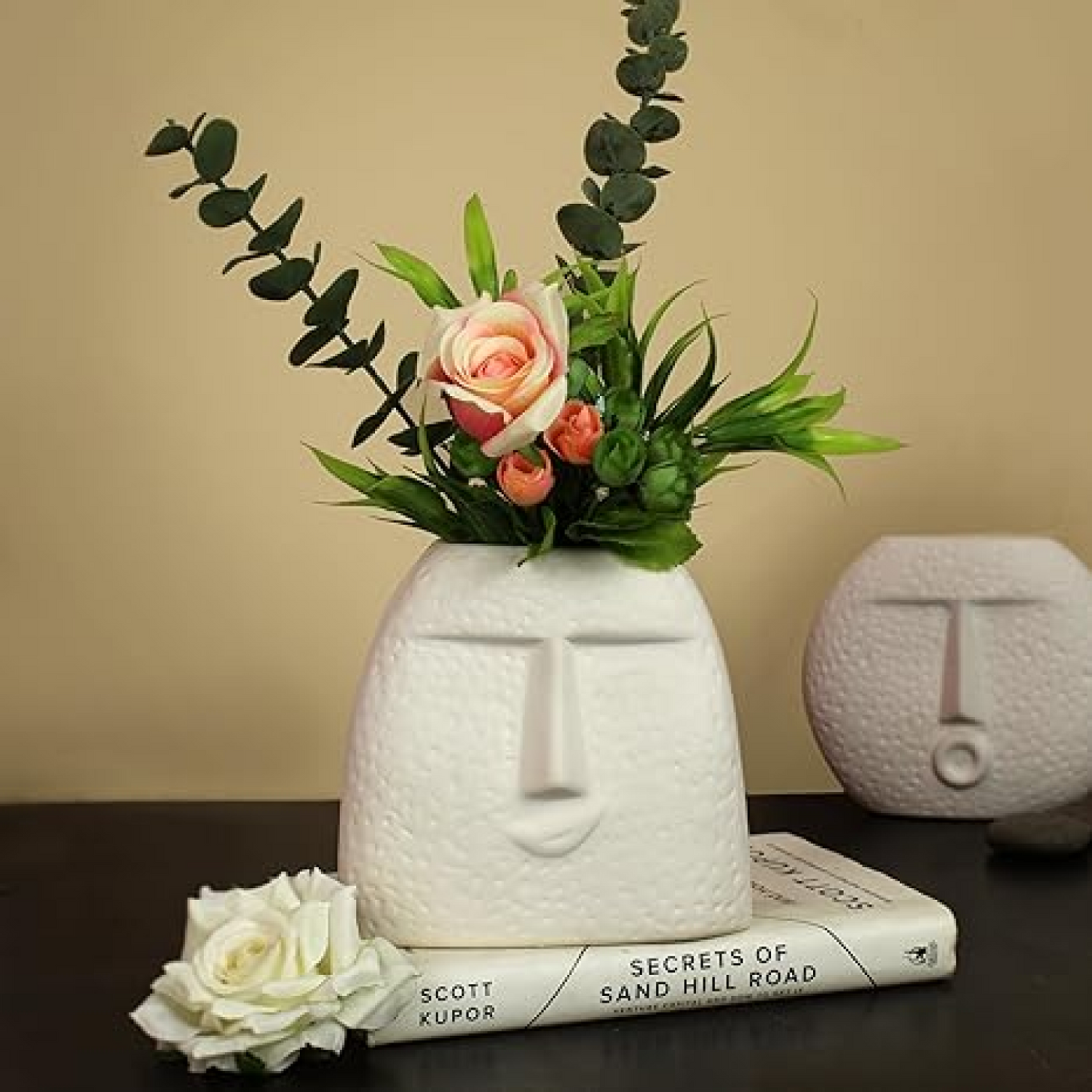 Decorative Long Face Vase Succulent Pot