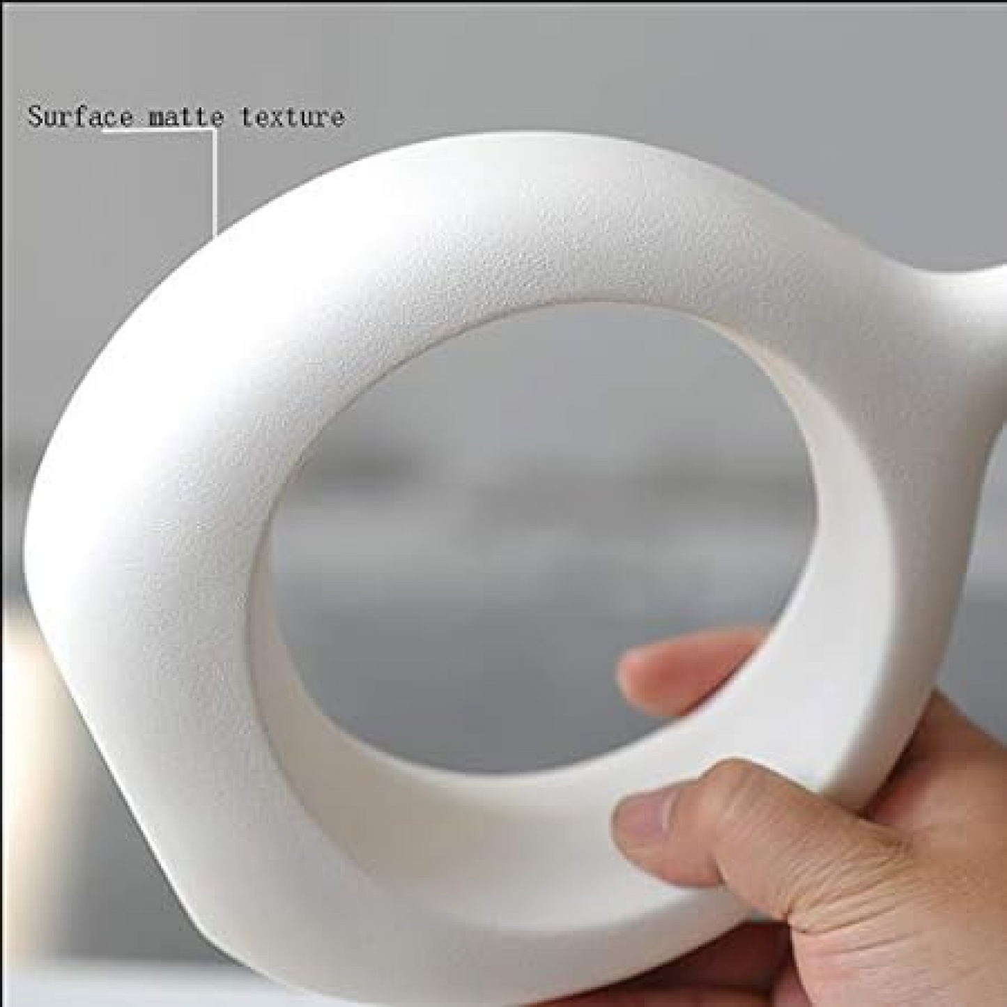 Hollow Ceramic Decorative Vase Set of 2