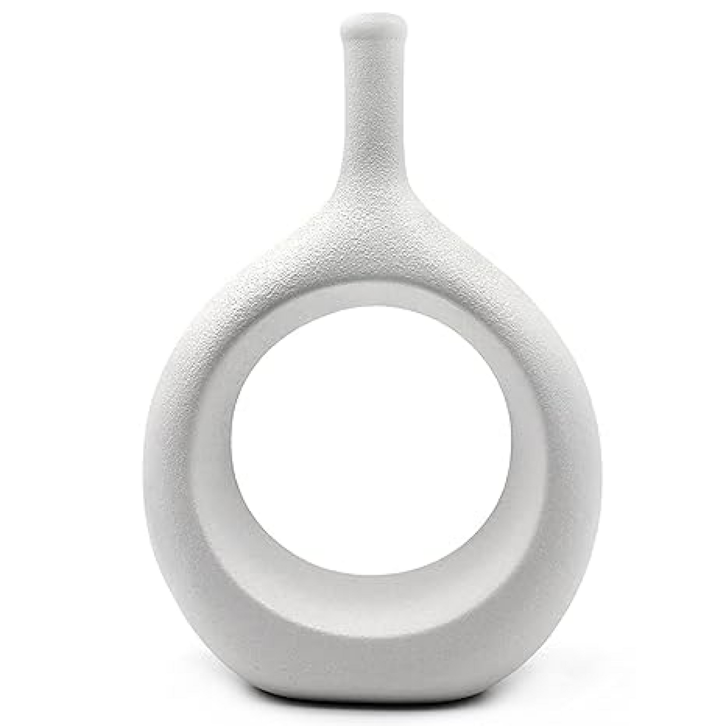 Hollow Ceramic Decorative Vase Set of 2