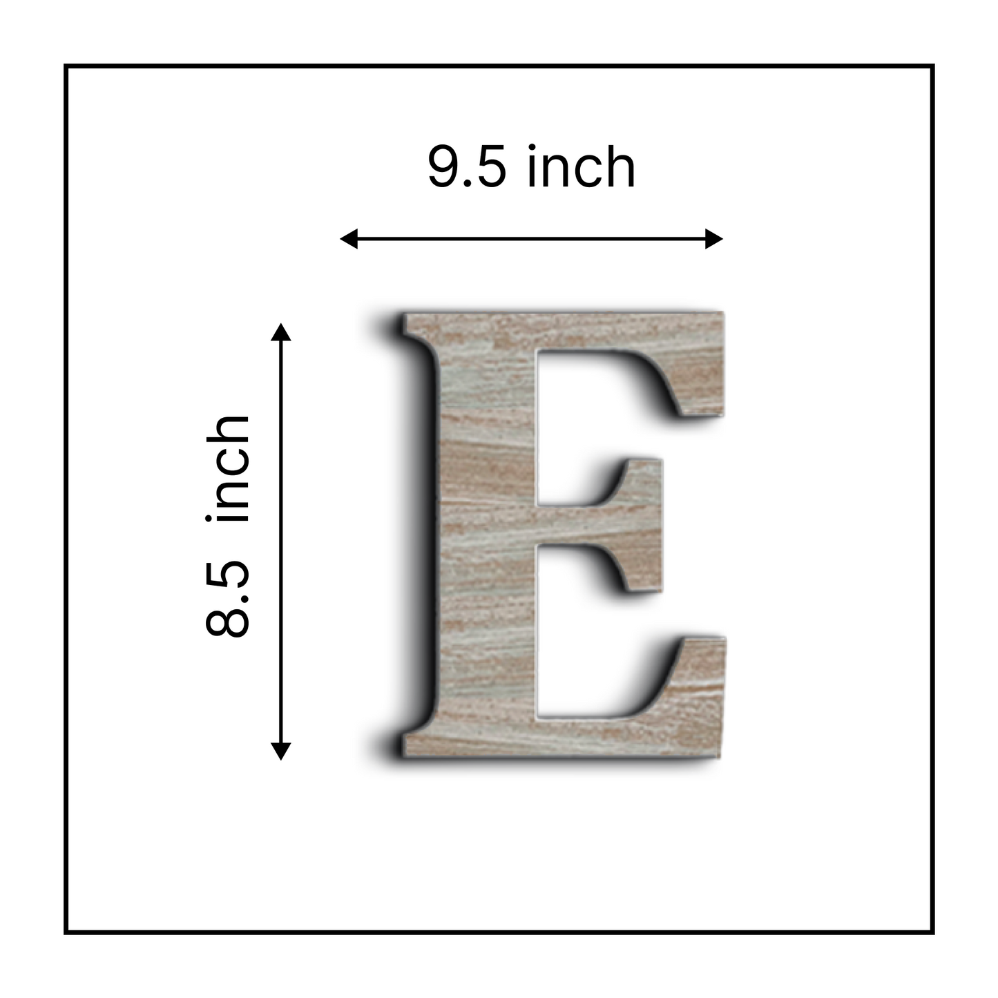 HOME Word With Ring Wreath Garland Wooden Sign Wall Art