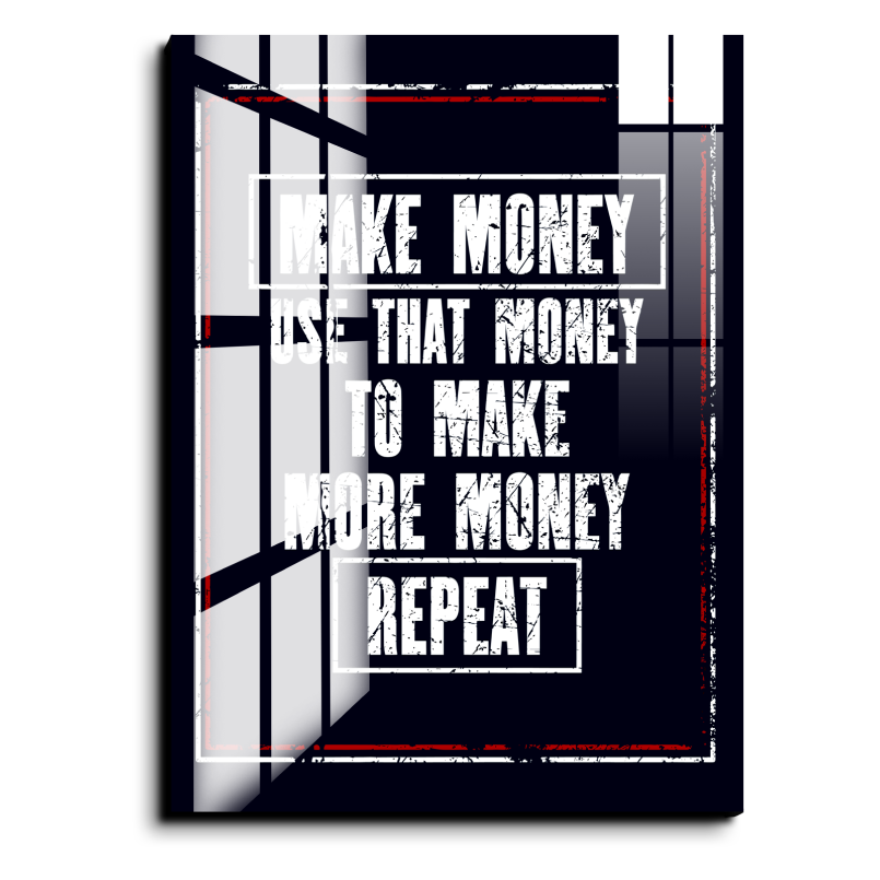 Traders Inspired Quotes Wood Print Wall Art