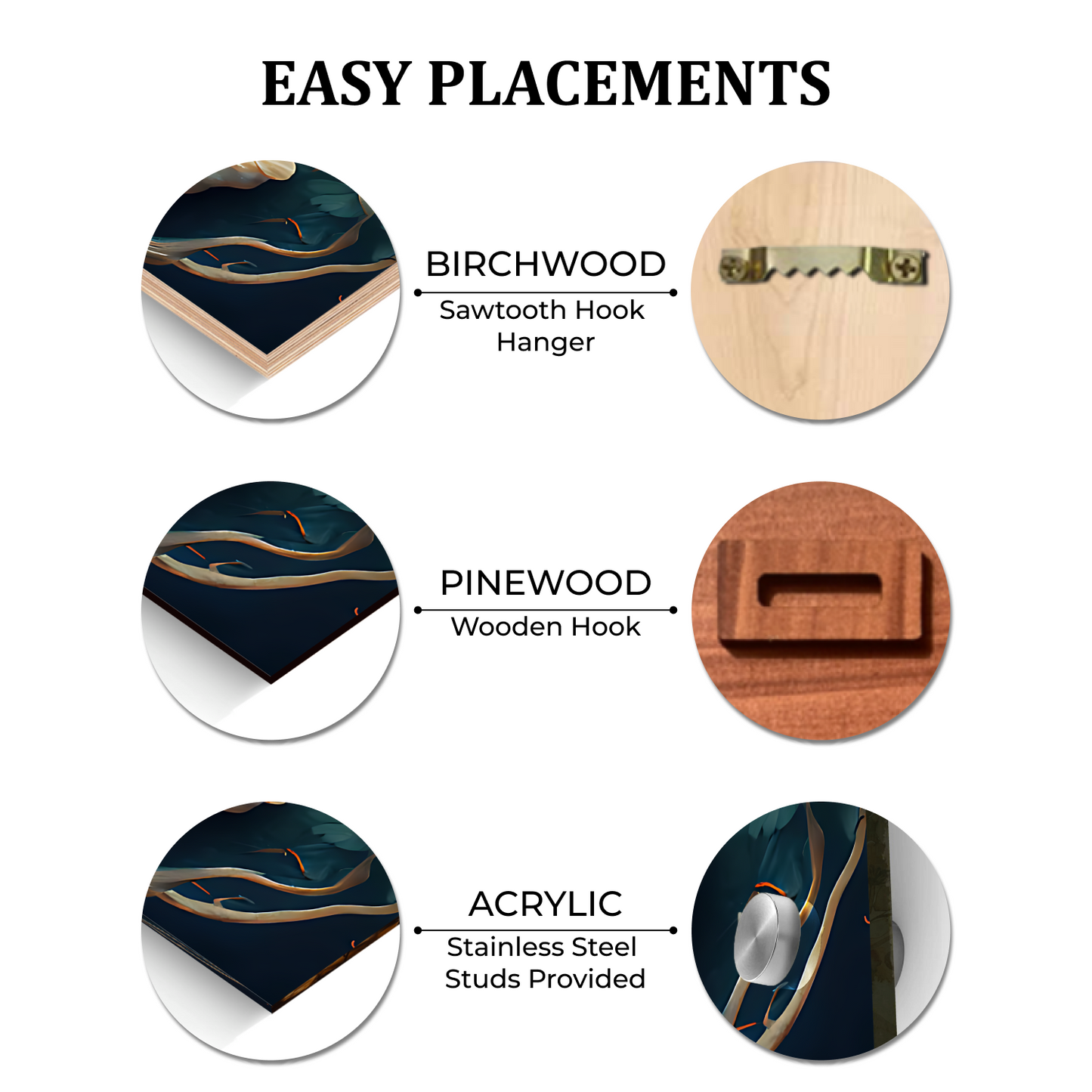 3D White Flowers Luxury Wall Painting