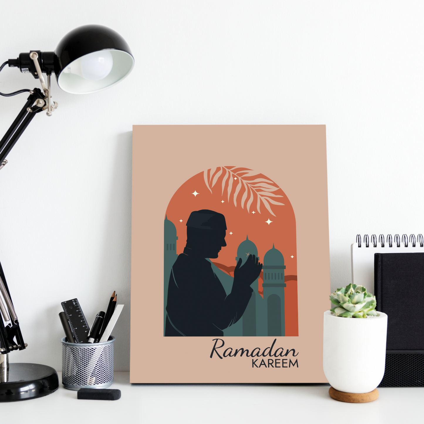 Ramadan Kareem Wood Print Wall Art