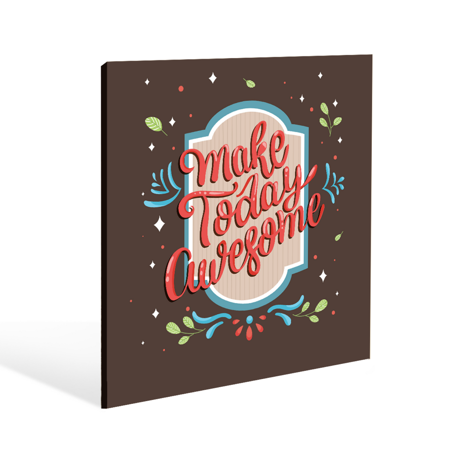 Make Today Awesome Wood Print Wall Art