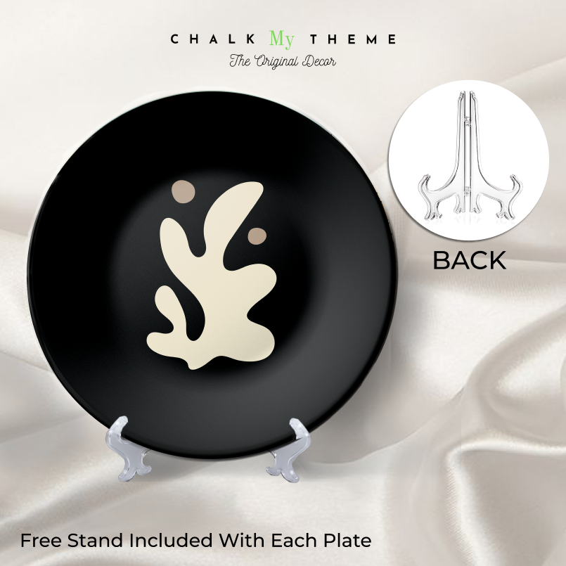 set of 4 Luxury Wall Plates to Add Understated Elegance to Your Home