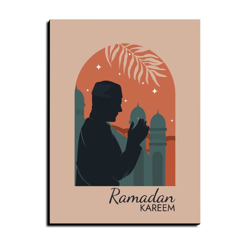Ramadan Kareem Wood Print Wall Art