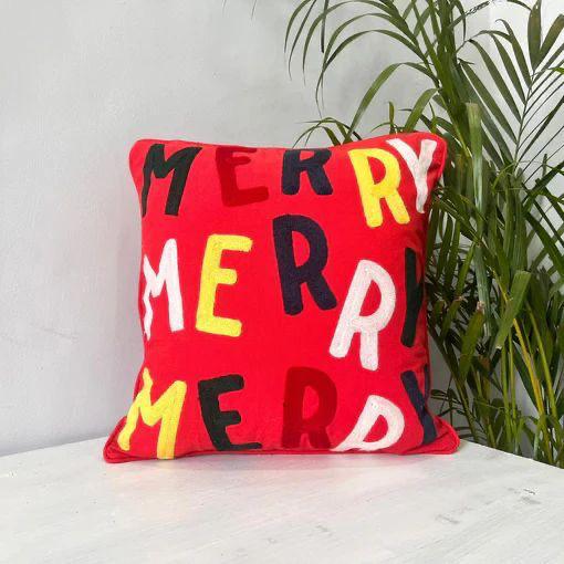 Red Cotton Cushion