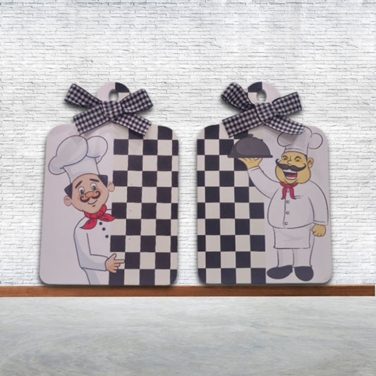 Chef Wooden Wall Hanging and Decorative item