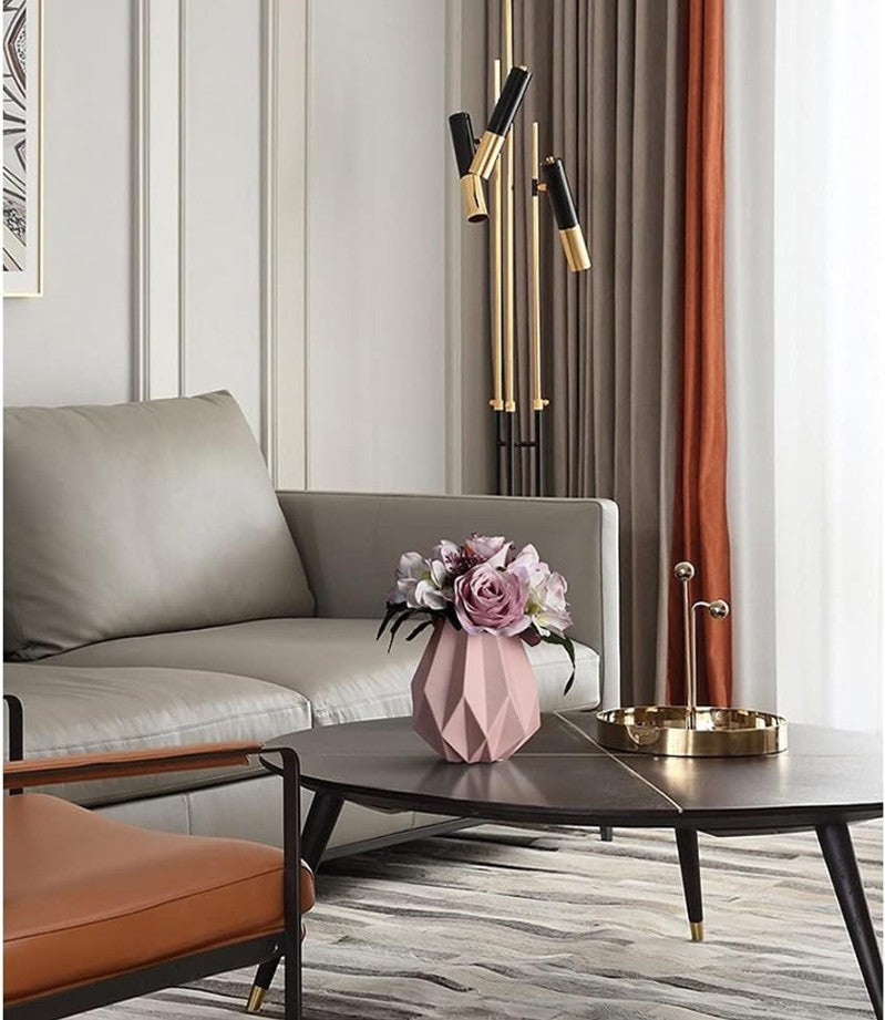 Lotus Matte Finish Ceramic Decorative Vase