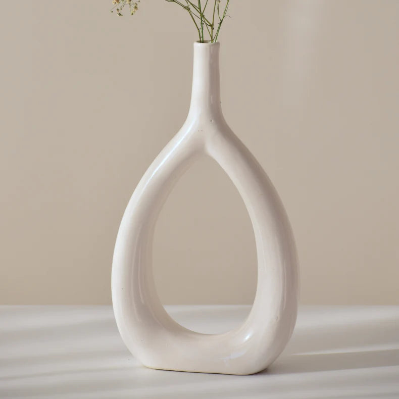 Yin & Yang Boho Decorative Handmade Craft Vase