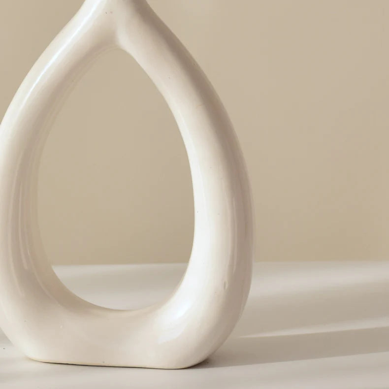 Yin & Yang Boho Decorative Handmade Craft Vase