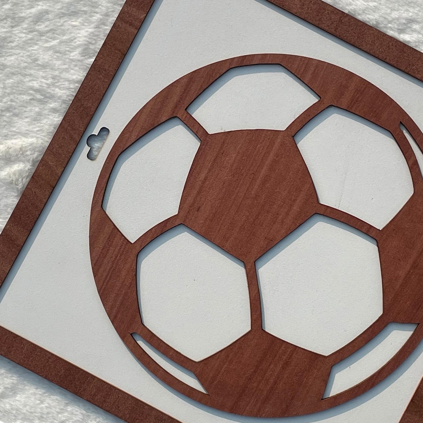 Soccer Framed Wooden Wall Art