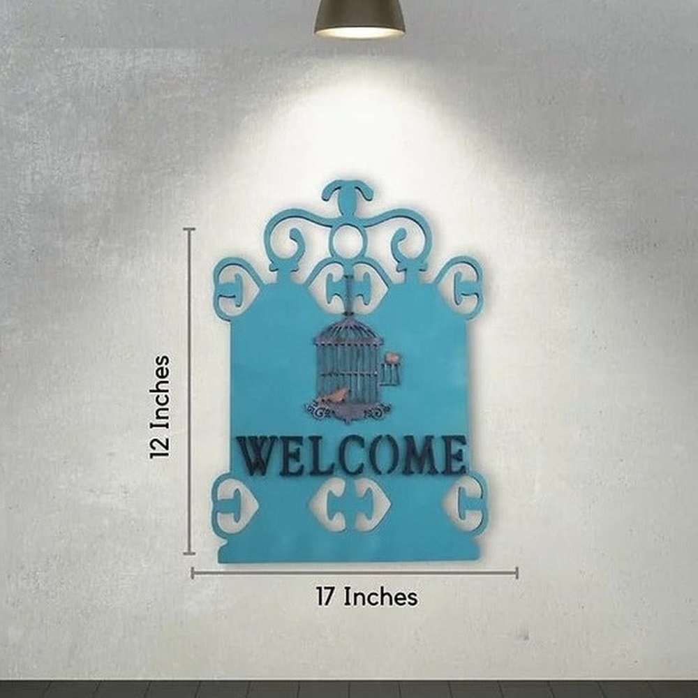 3D Vintage Welcome Home Décor Wooden Wall Art