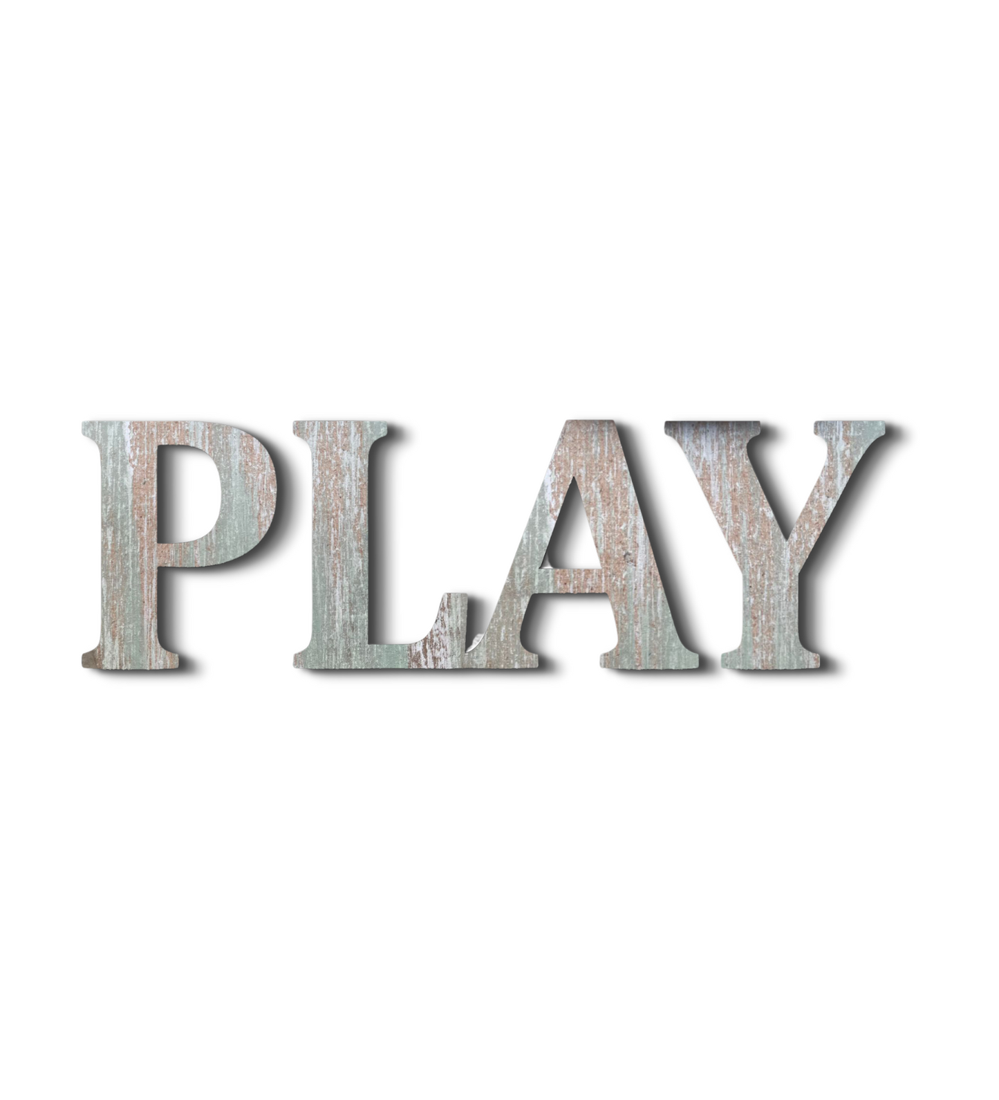 Play 3D Word Wooden Art