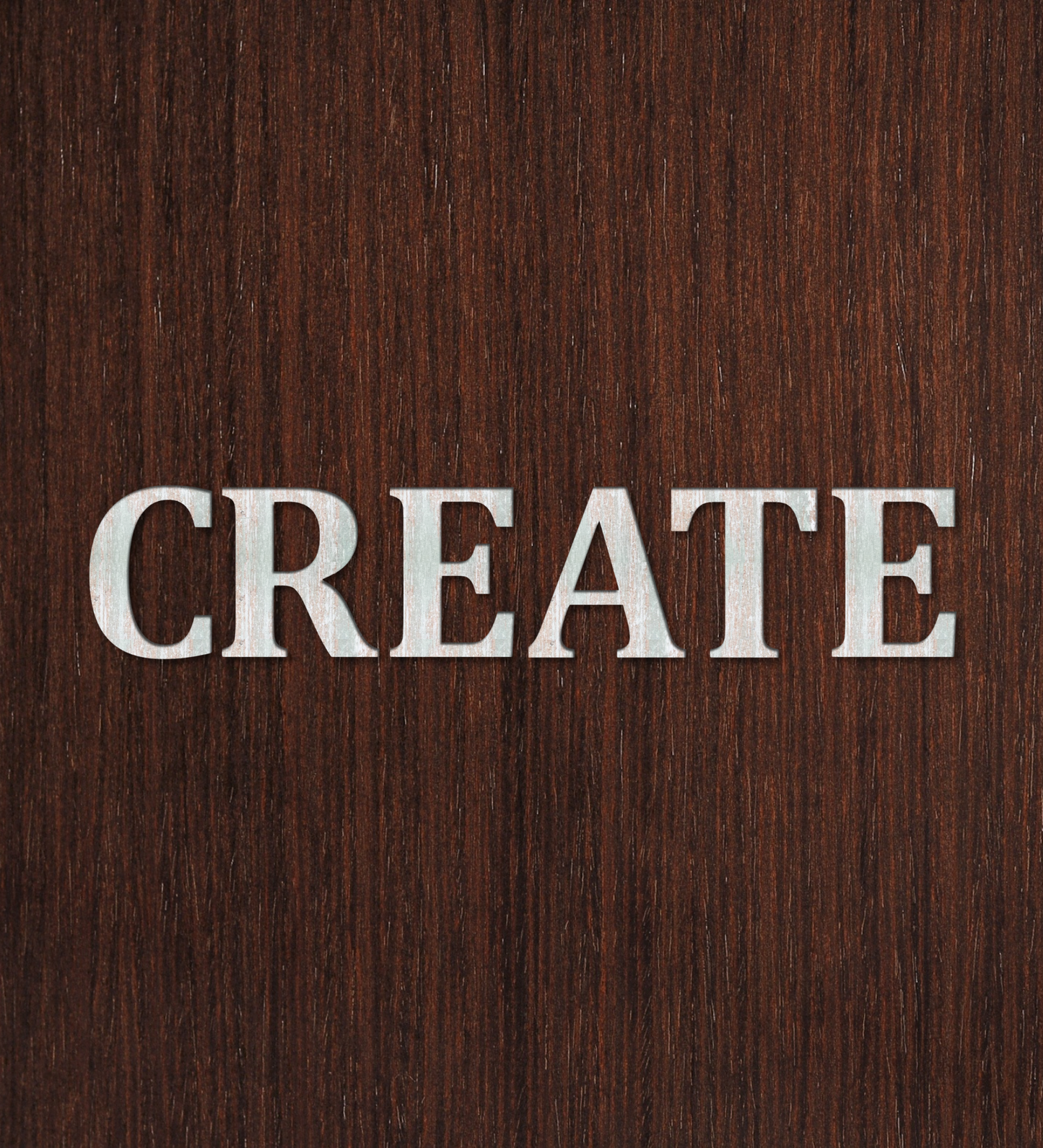 Create 3D Word Wooden Art