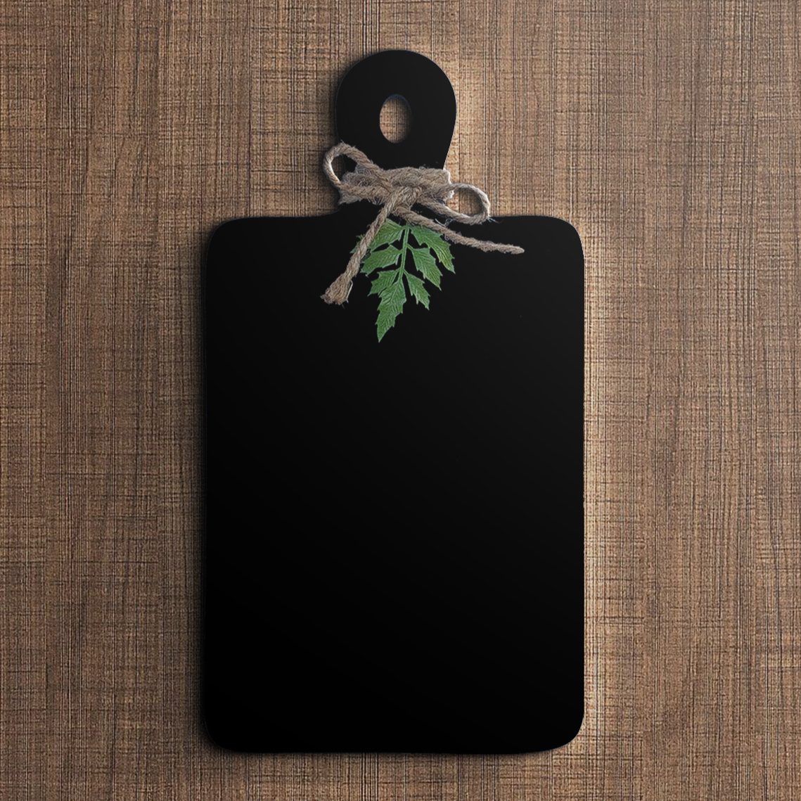 Chopboard Black Chalkboard For Kitchen or Gallery Wall