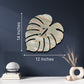3D Palm Leaf Wooden Wall Hanging Decor