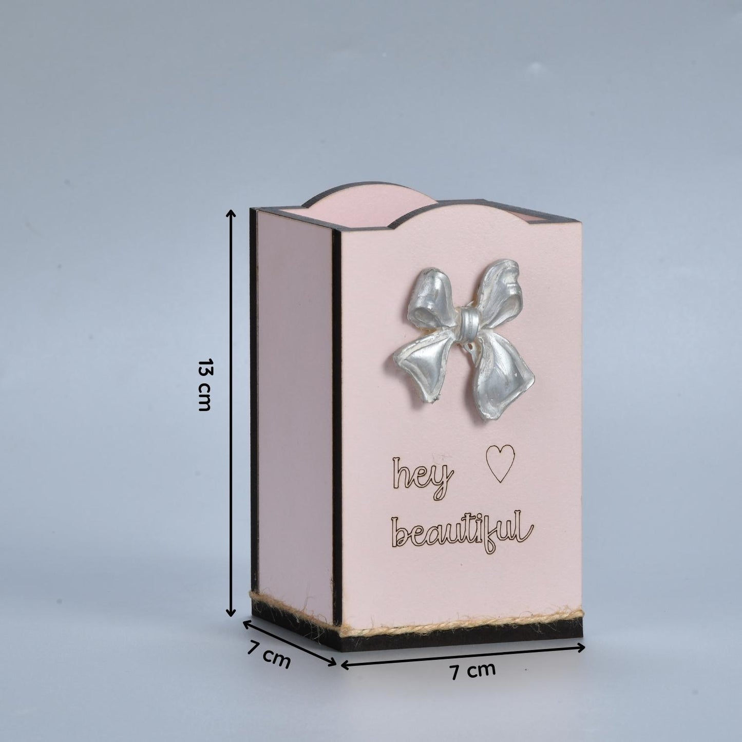 Hey Beautiful Multipurpose Storage Holder Stand-Pink