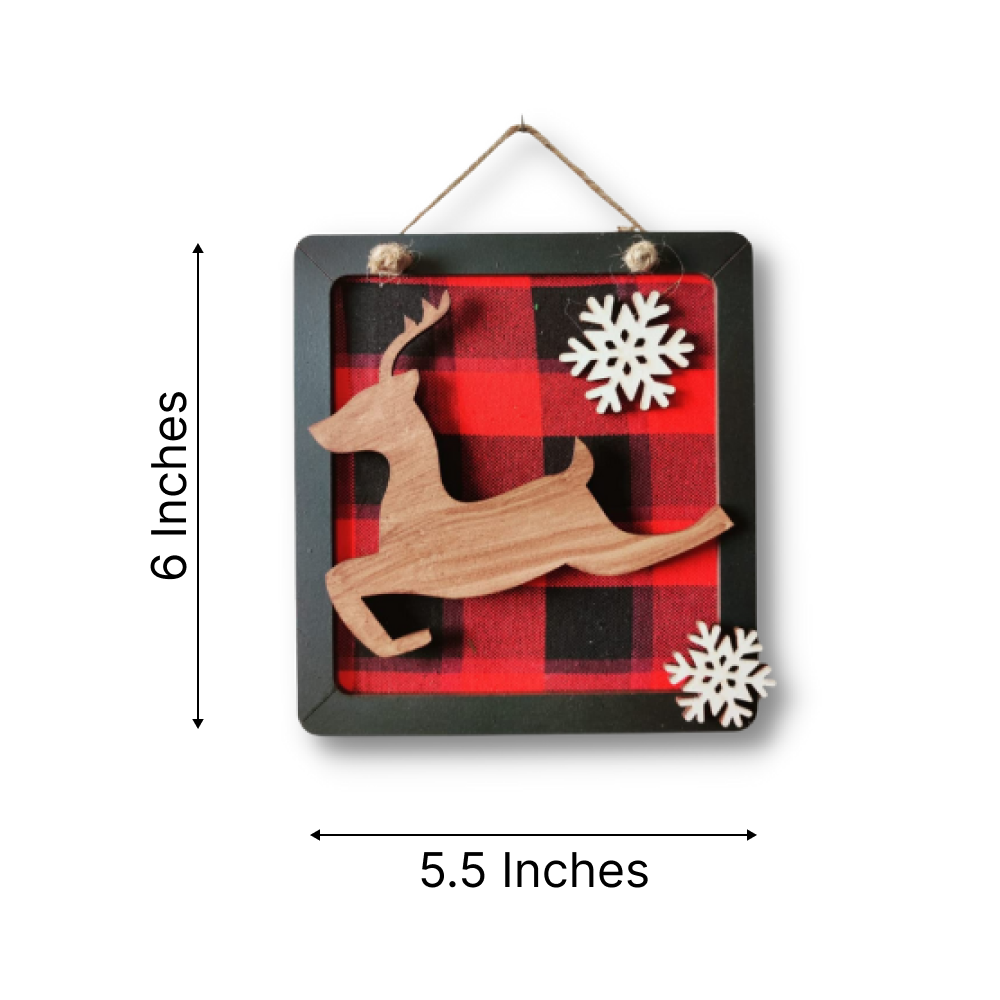 Set of 4 Christmas Decoration Hanging