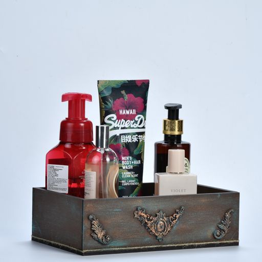 Rustic Vintage Design and Sign Multipurpose Tray