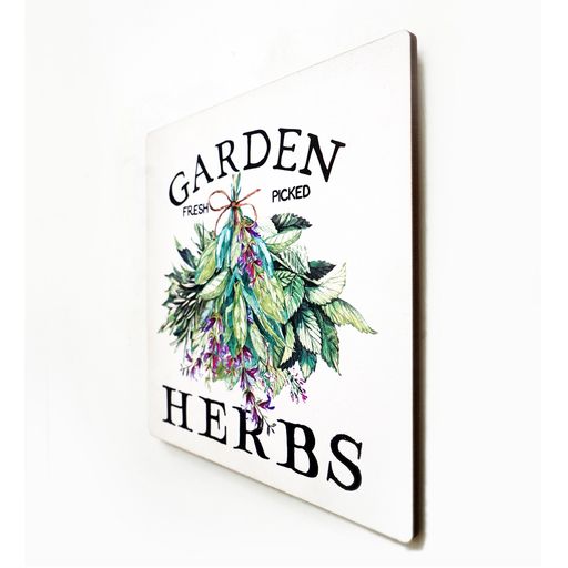 Garden Herbs Rustic Wall Art