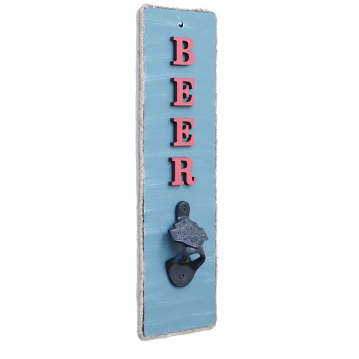 Beer Opener Rustic Blue