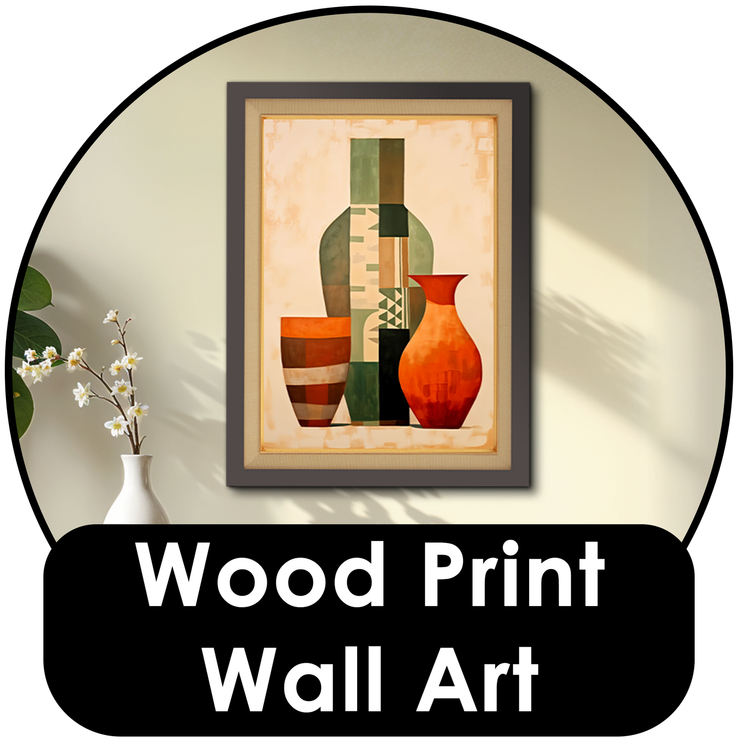 Wood Print Wall Arts