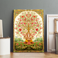 Tree of Life Pichwai With Ganesh Wood Print Wall Art