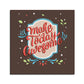 Make Today Awesome Wood Print Wall Art